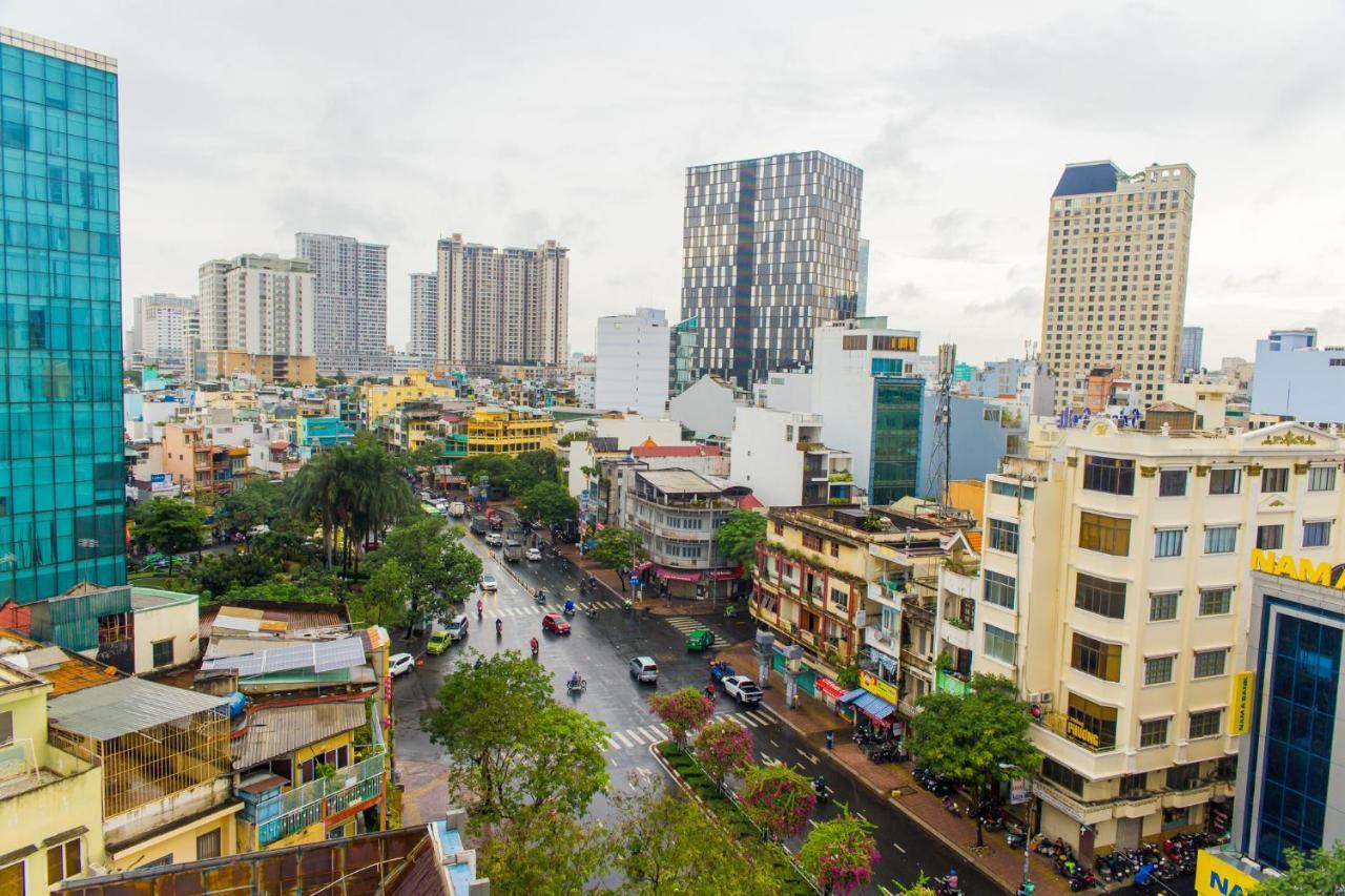 Hotel Kally Saigon Ho Chi Minh-stad Buitenkant foto